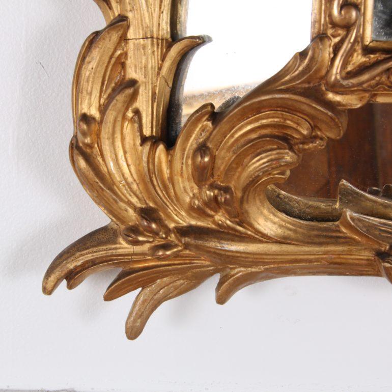 19th Century French Gilt Mirror 1