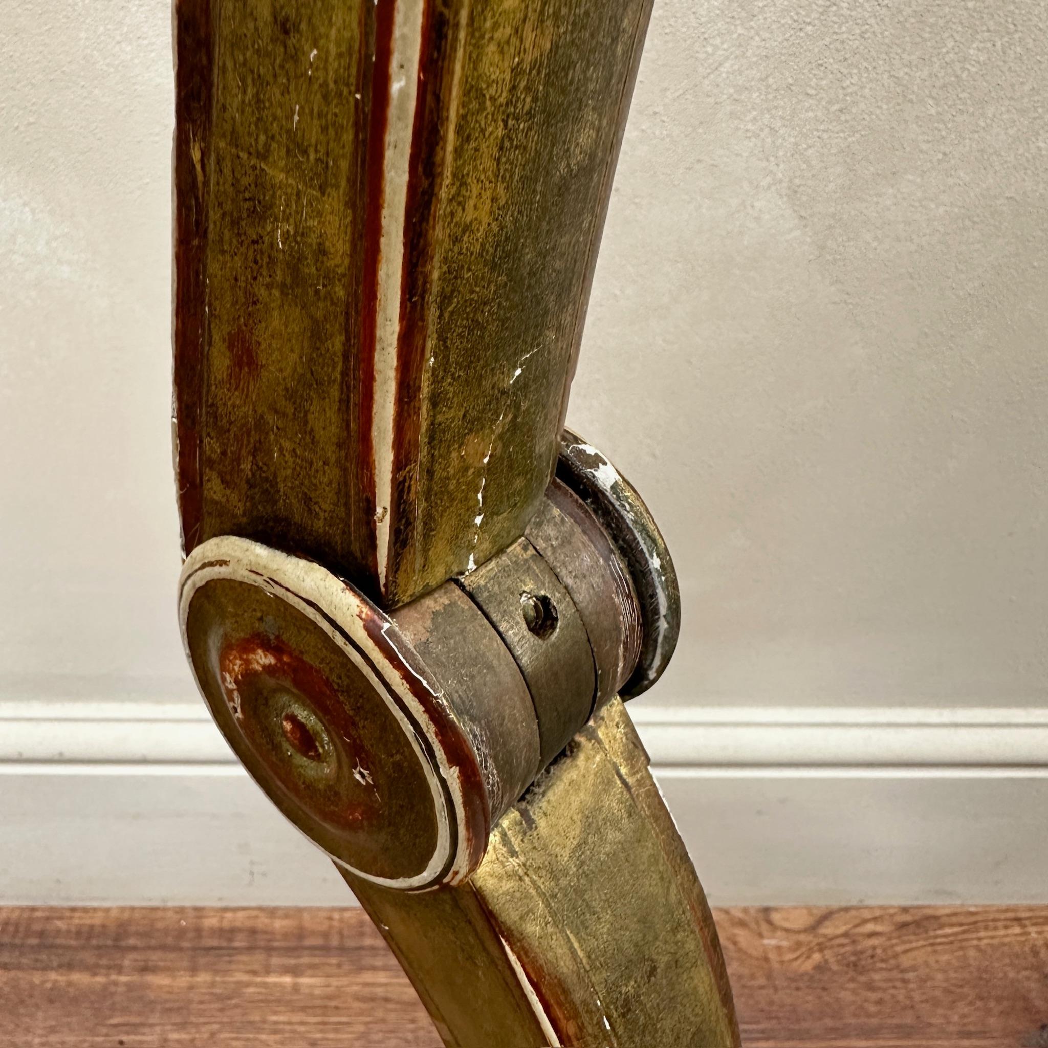 19th Century French Gilt Prayer Chair For Sale 1