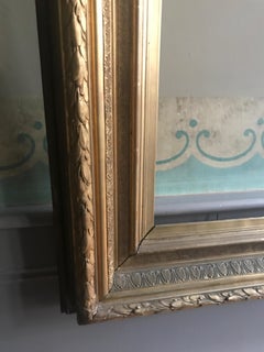 19th Century French Giltwood and Gesso Frame