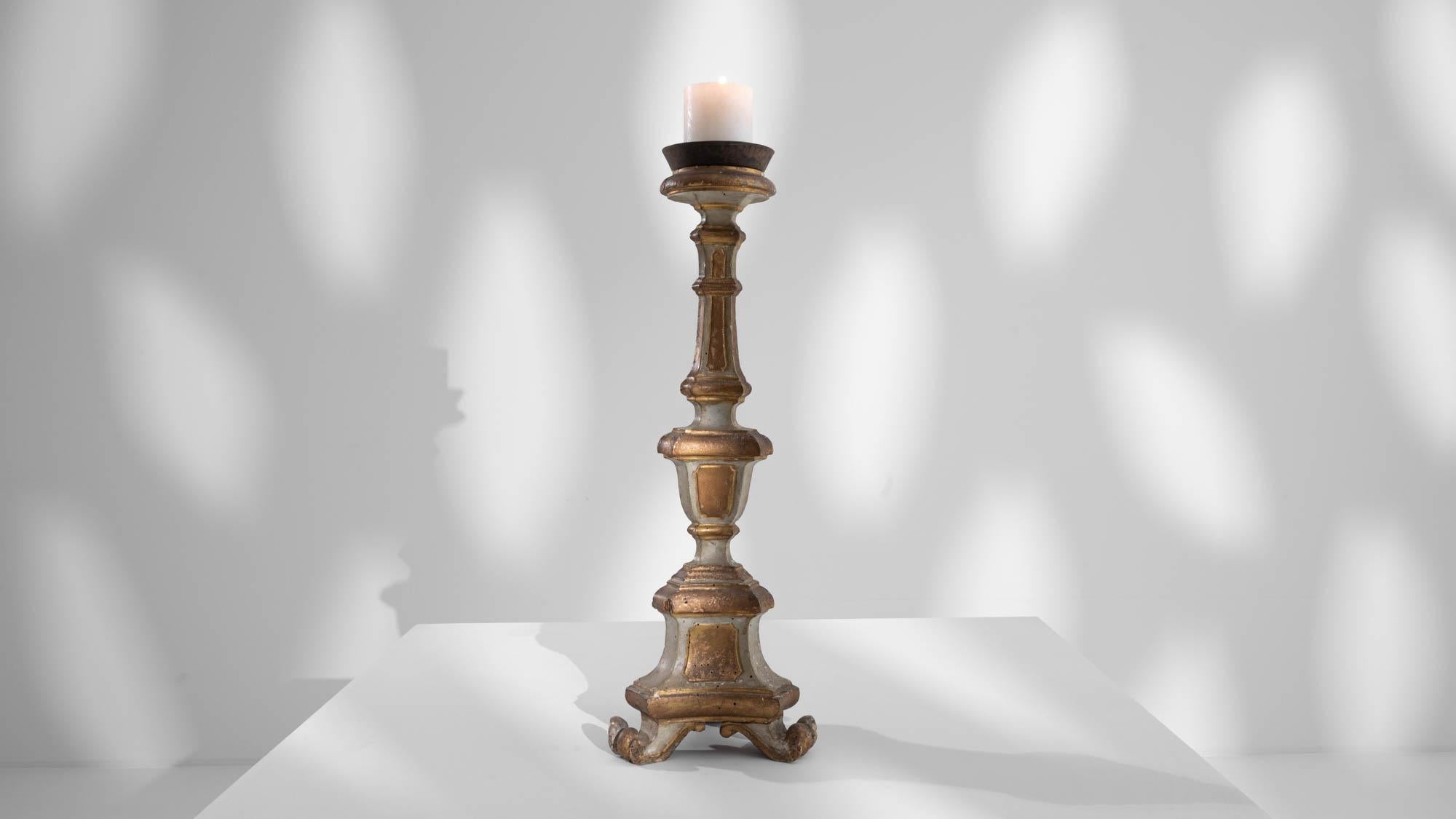19th Century French Giltwood Candlestick 6