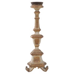 19th Century French Giltwood Candlestick