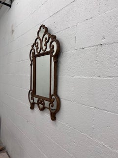 19th century French giltwood mirror by Charles Landre