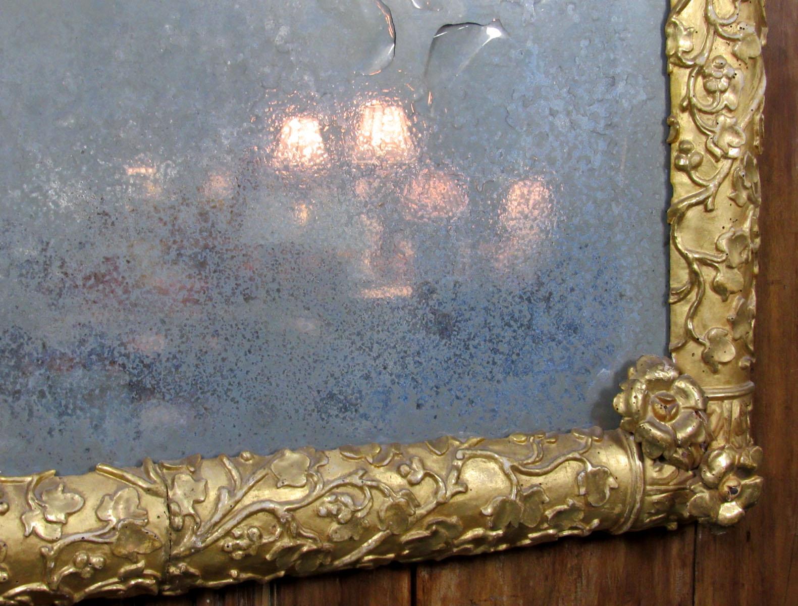 19th Century French Giltwood Mirror For Sale 9