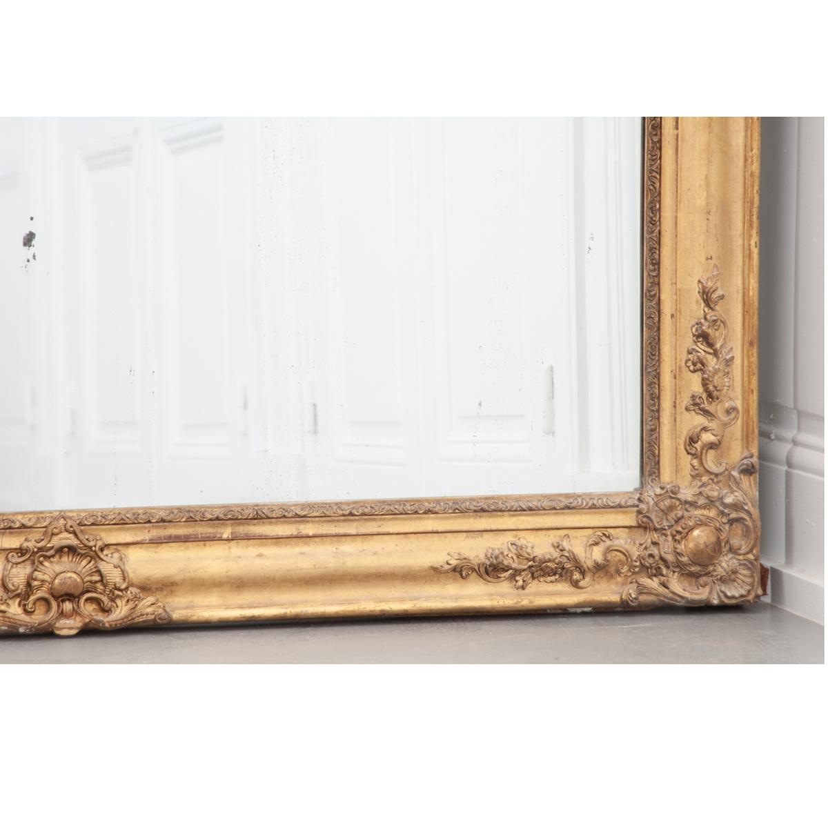 Other 19th Century French Giltwood Mirror