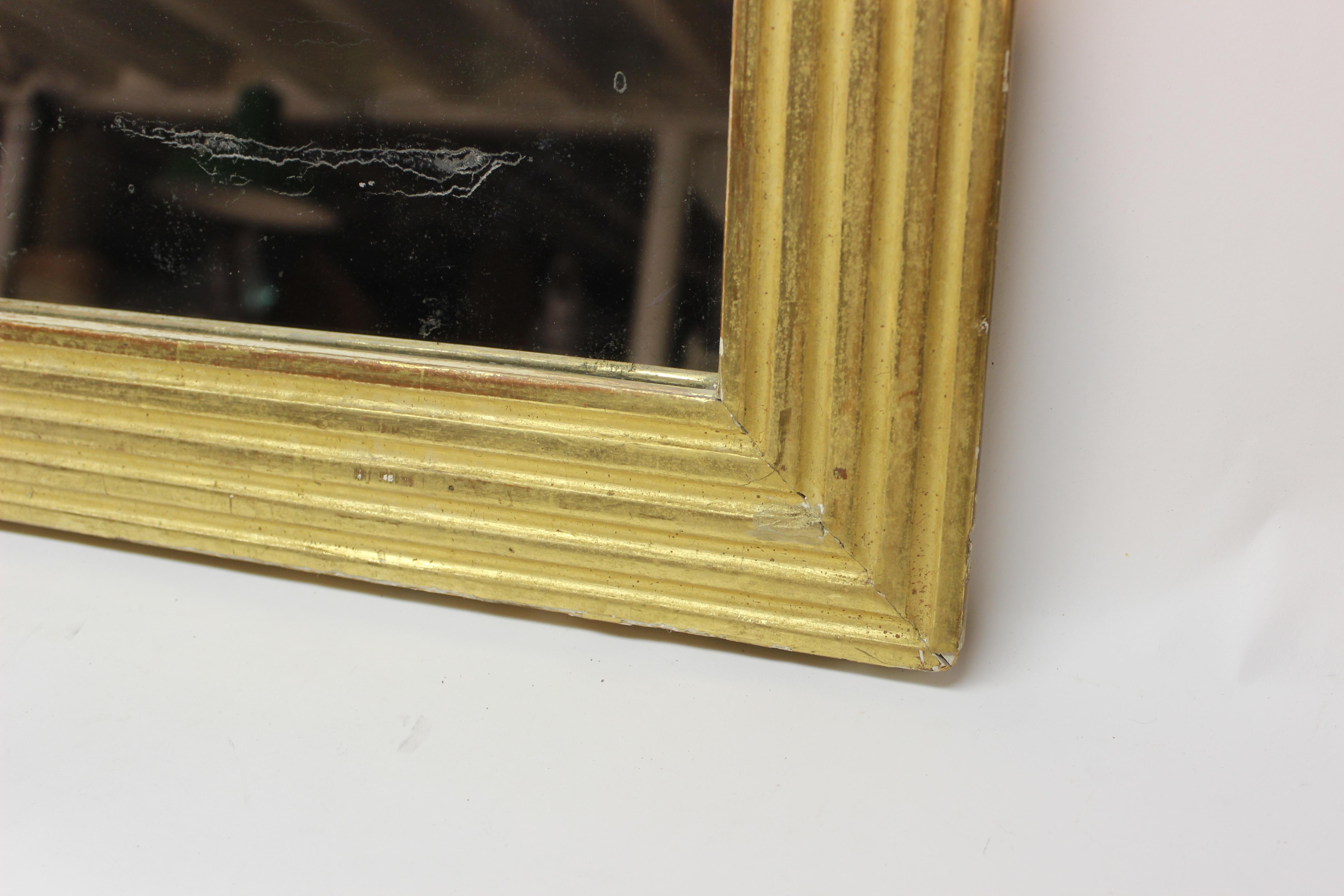 19th Century French Giltwood Mirror 3