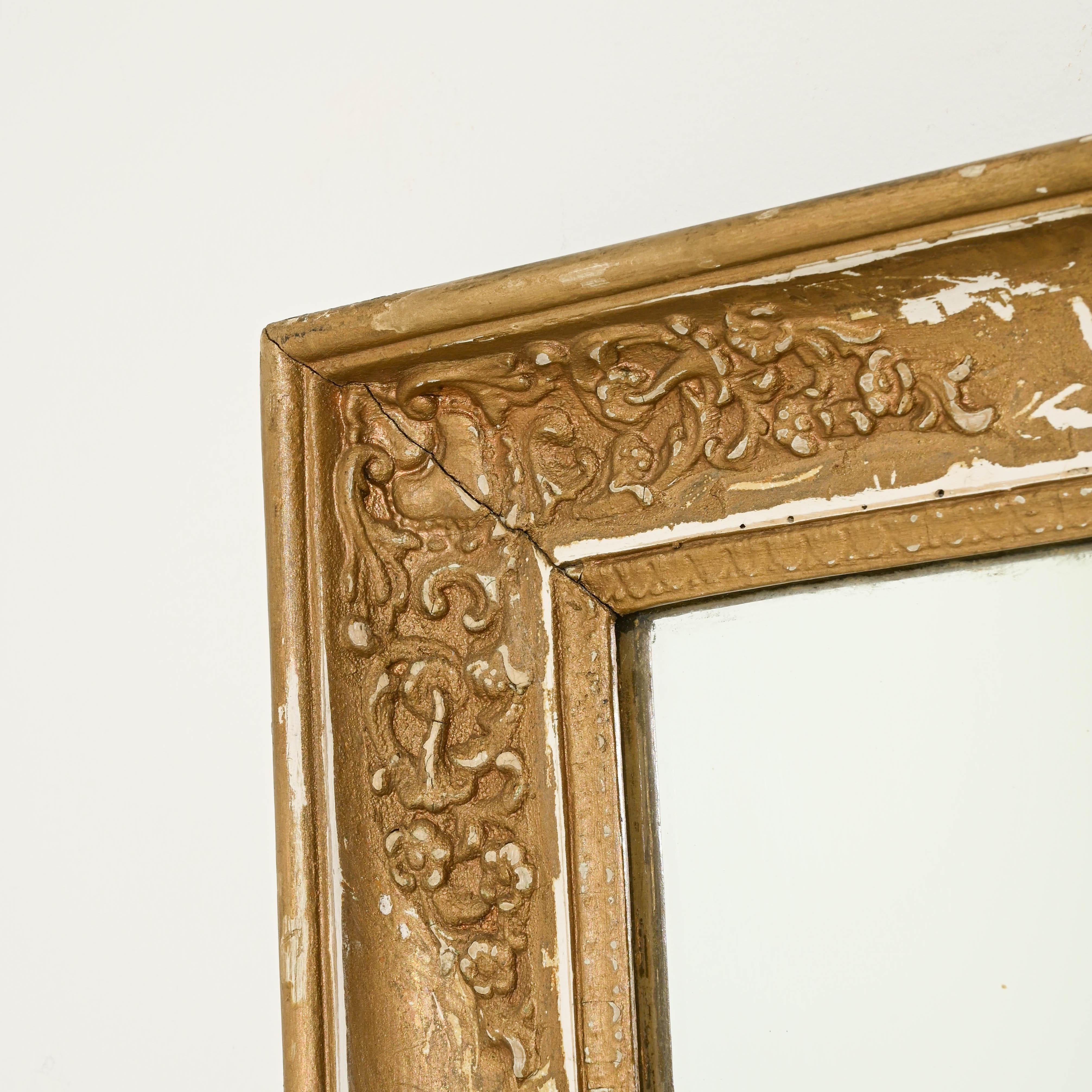 19th Century French Giltwood Mirror For Sale 4