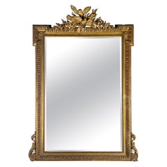 19th Century French Giltwood Neoclassical Style Mirror 19th Century French Giltwood Neoclassical Style Mirror