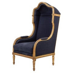19th Century, French, Giltwood Porters Chair