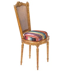 19th Century French Giltwood Side Chair