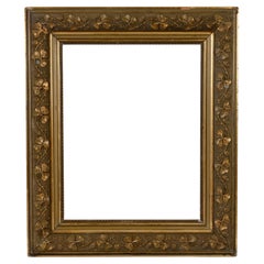 19th Century French Giltwood Three Leaf Clover Painting Frame 