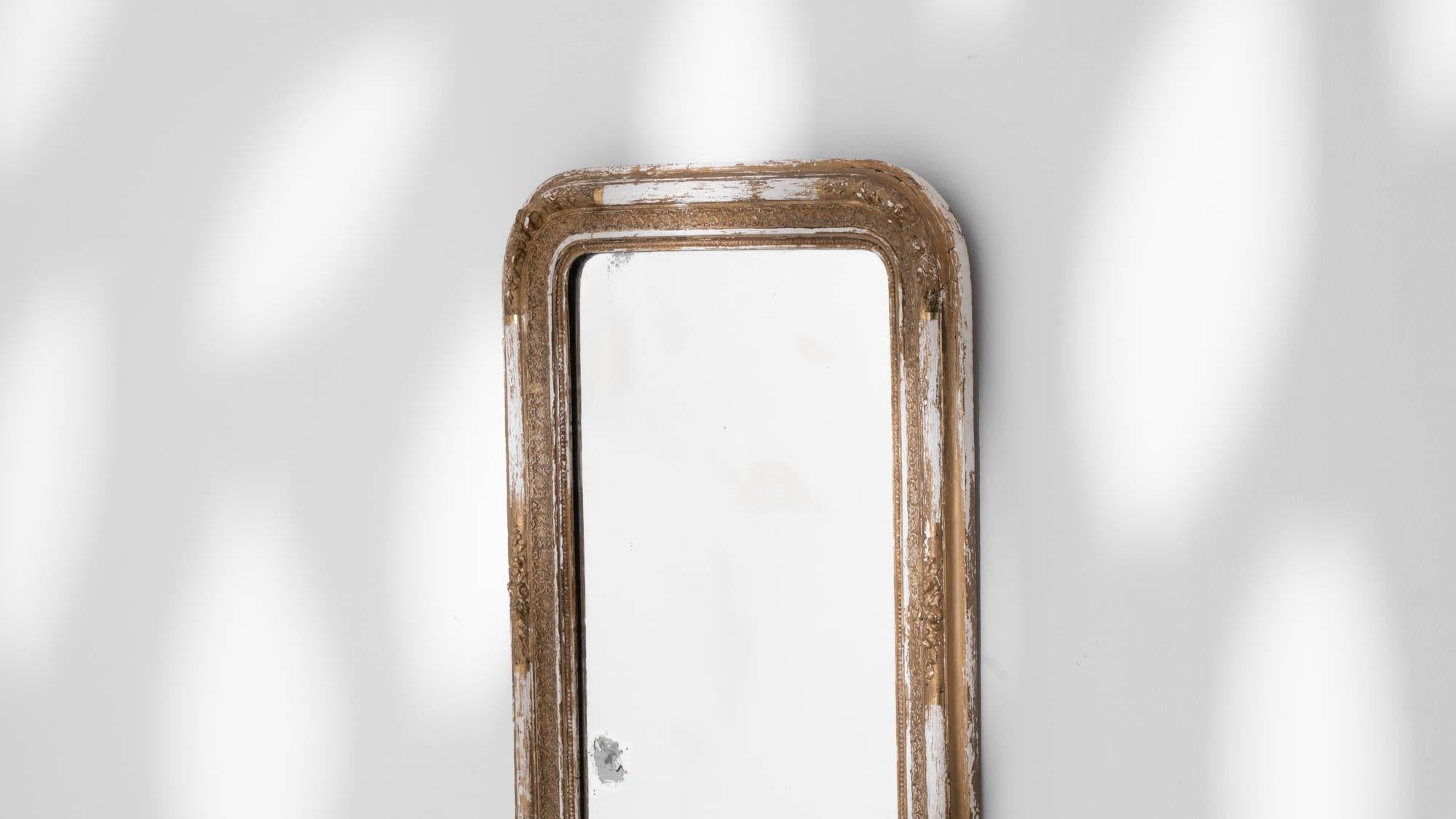19th Century French Giltwood Wall Mirror 4