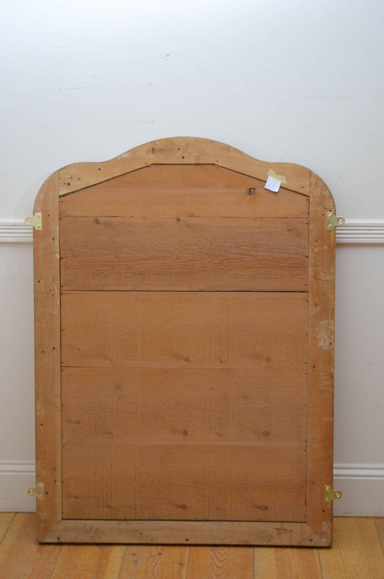 19Th Century French Giltwood Wall Mirror H119cm For Sale 5