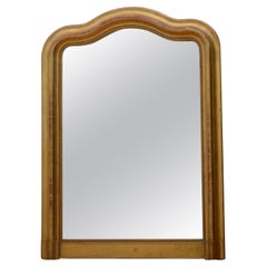 19Th Century French Giltwood Wall Mirror H119cm