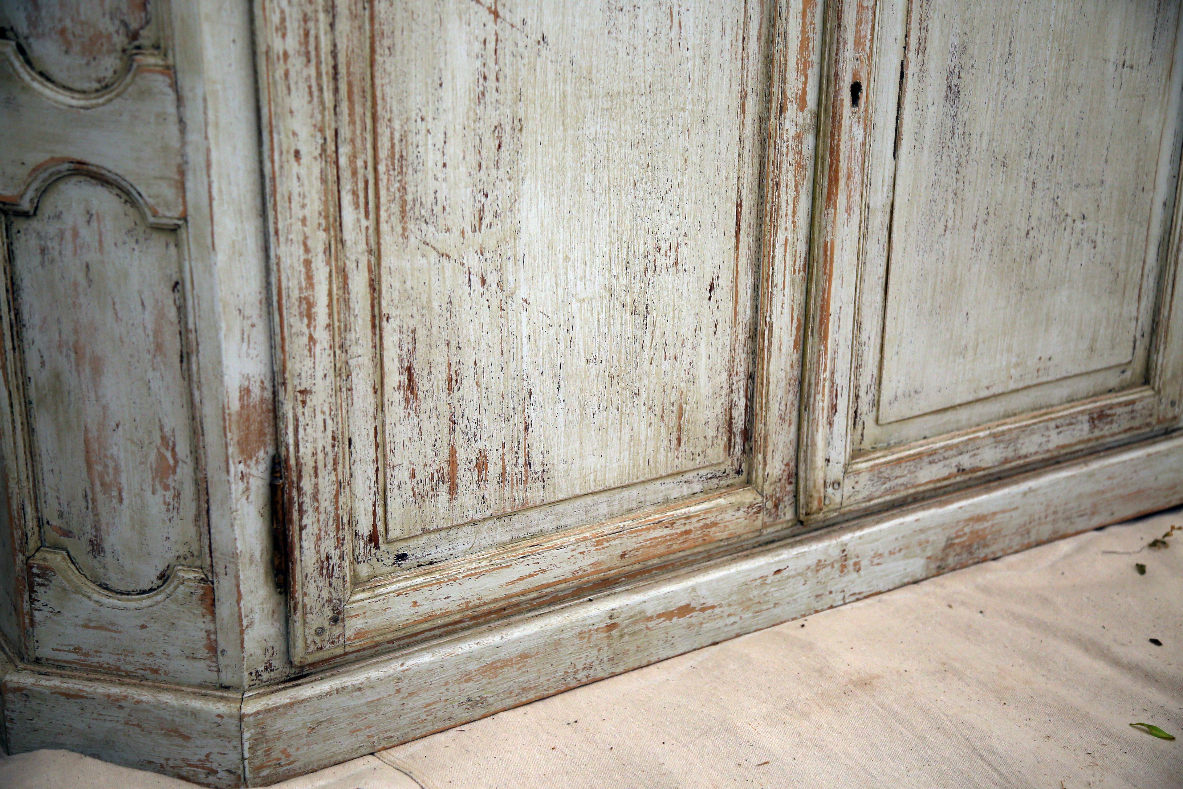 19th Century French Glass 2 Door Cabinet For Sale 2