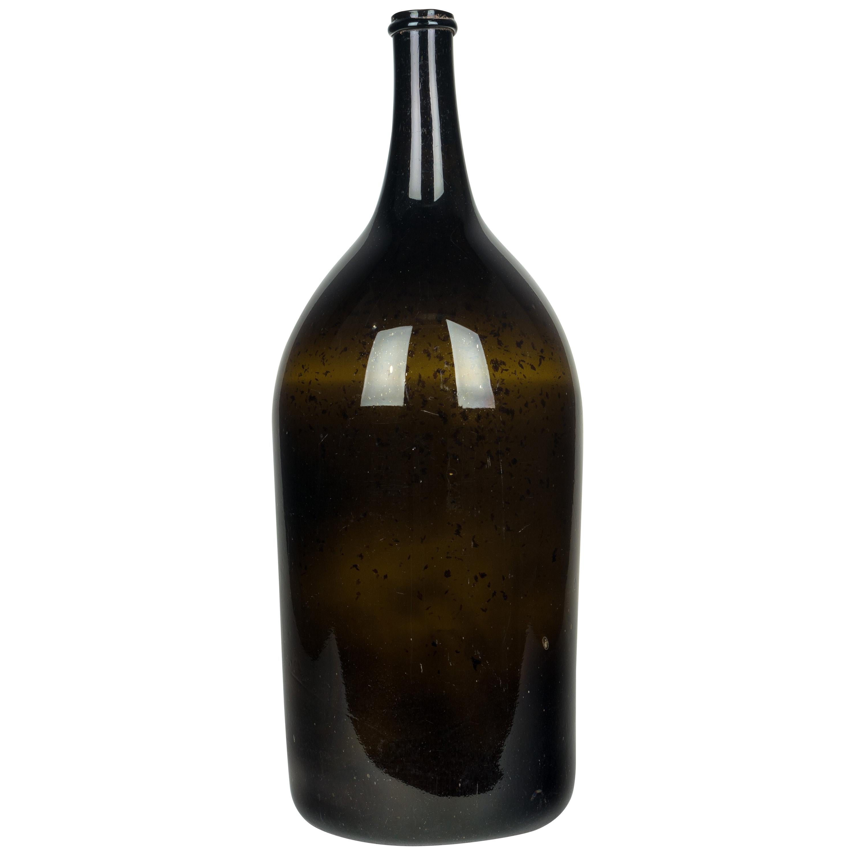 19th Century French Glass Bottle