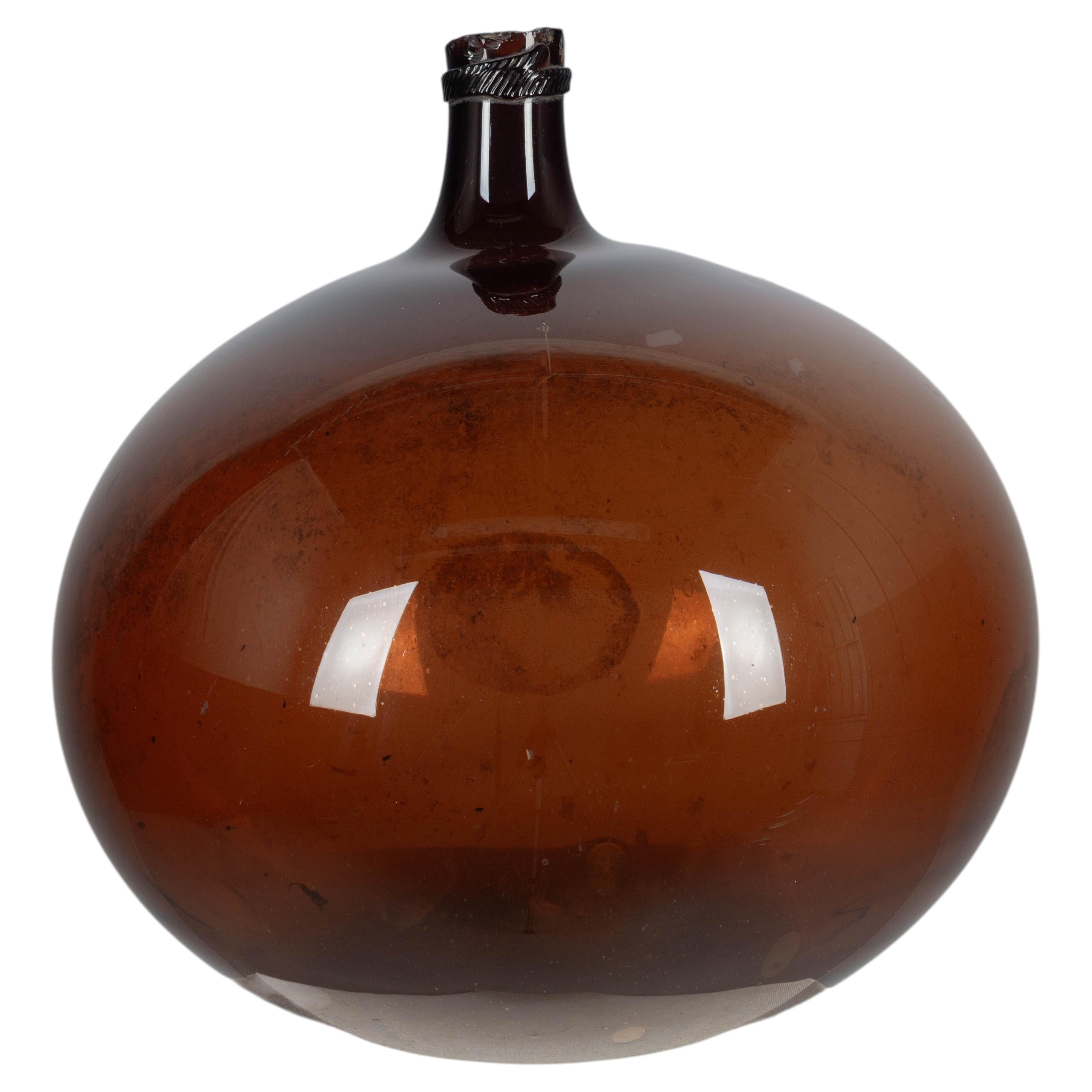 What are large glass jars called?