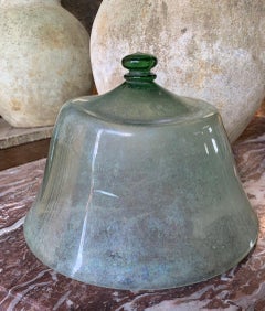 19th Century French Glass Melon Cloche