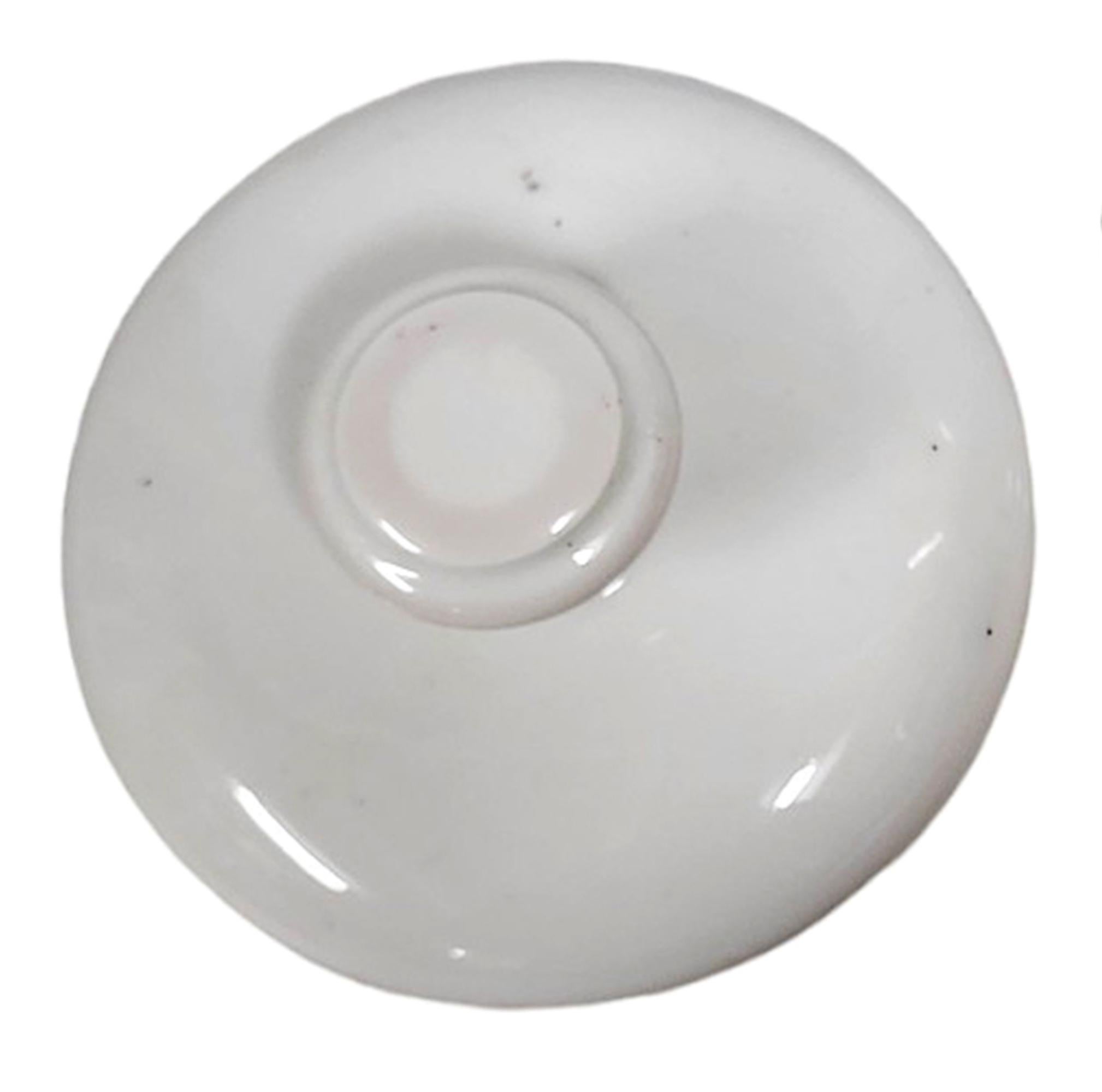 Ceramica Vaso da farmacia/apoteca in porcellana smaltata francese del XIX secolo - 