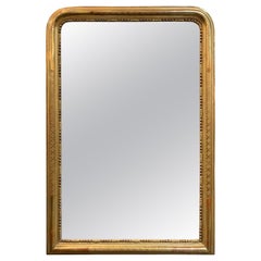 19th Century French Gold Gilded Louis Philippe Style Mirror