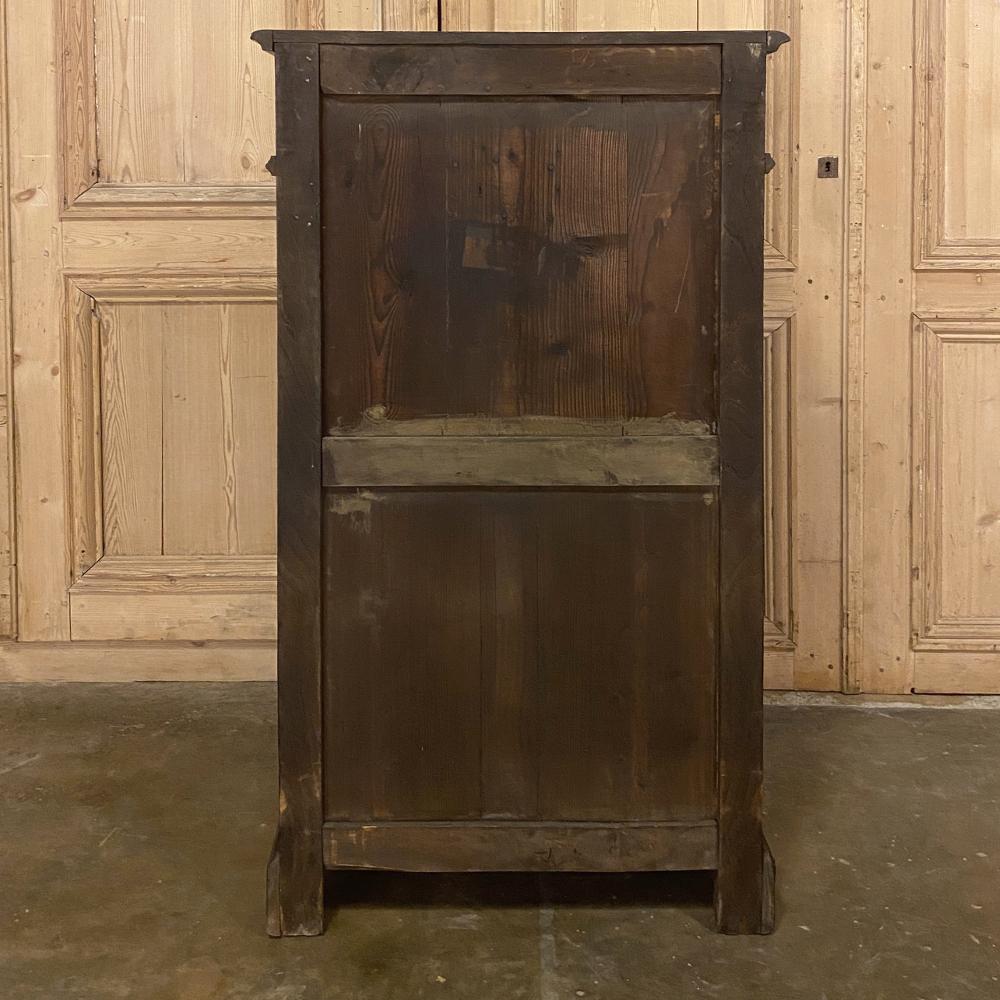 19th Century French Gothic Cabinet, Bonnetiere For Sale 6