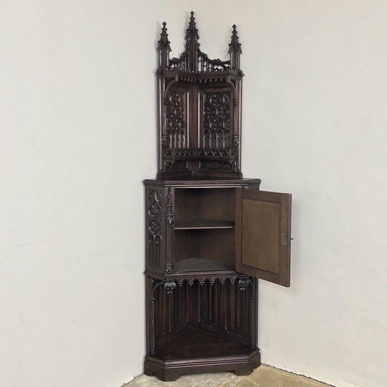 19th Century French Gothic Corner at 1stDibs