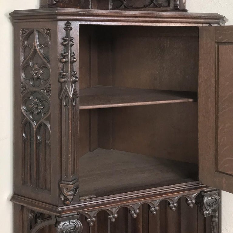 19th Century French Gothic Corner at 1stDibs