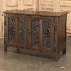 19th Century French Gothic Credenza