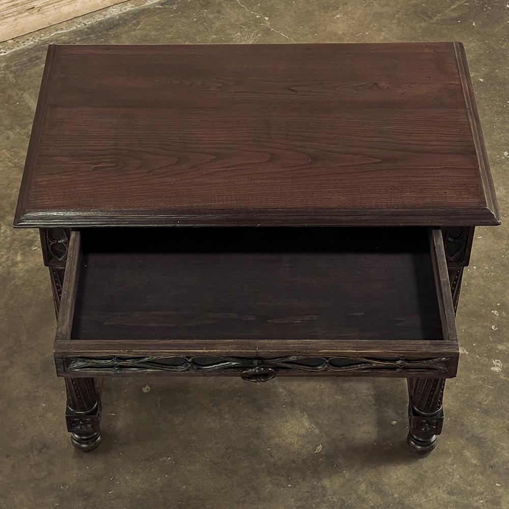Late 19th Century 19th Century French Gothic End Table For Sale
