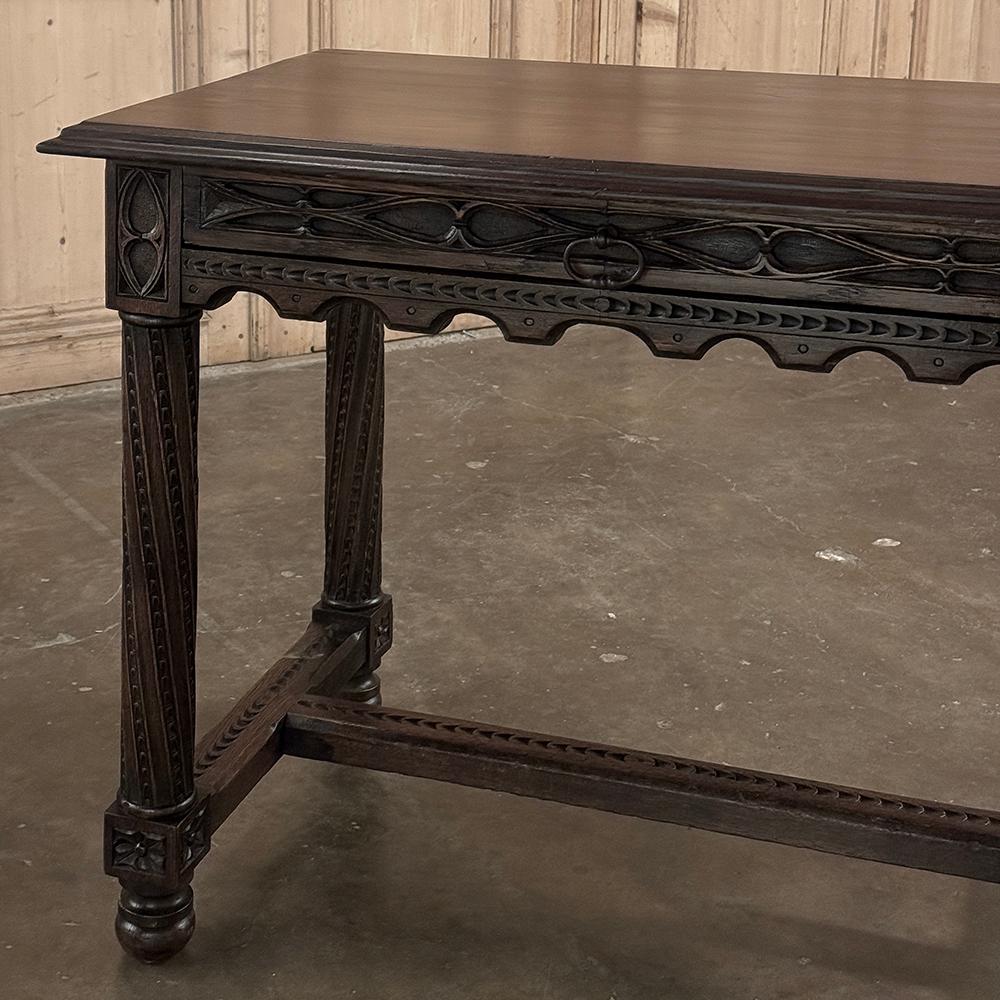 19th Century French Gothic End Table For Sale 1