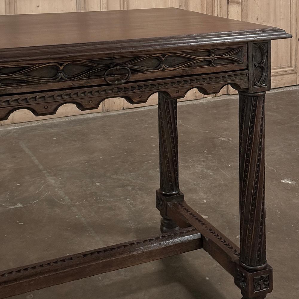 19th Century French Gothic End Table For Sale 2
