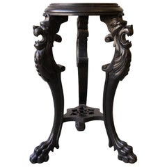 19th Century French Gothic End Table