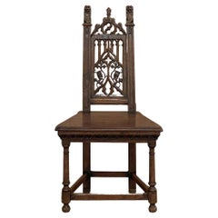 19th Century French Gothic Revival Chair