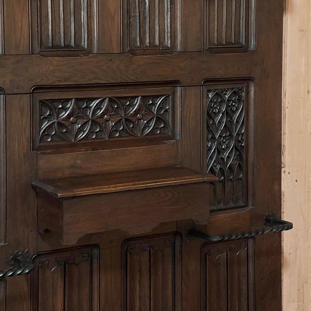 Fine XIX secolo Albero da ingresso in stile gotico-revival francese del XIX secolo ~ Appendiabiti in vendita