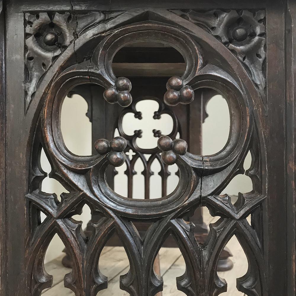 19th Century French Gothic Writing Table 1