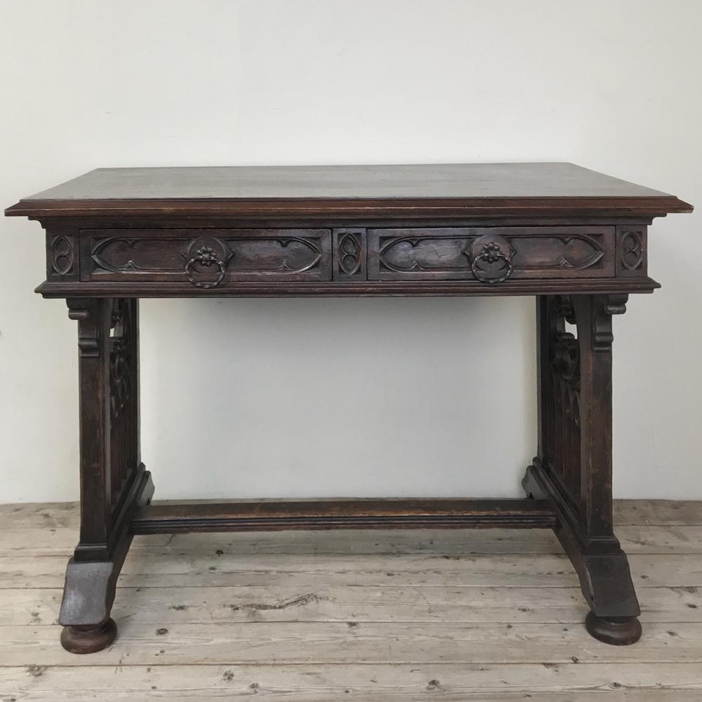gothic writing desk