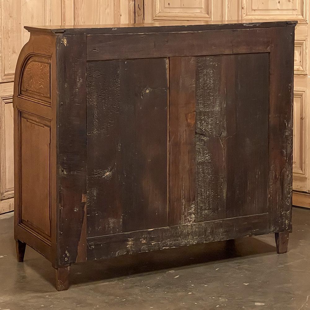 19th Century French Grand Louis XVI Cylinder Desk For Sale 13