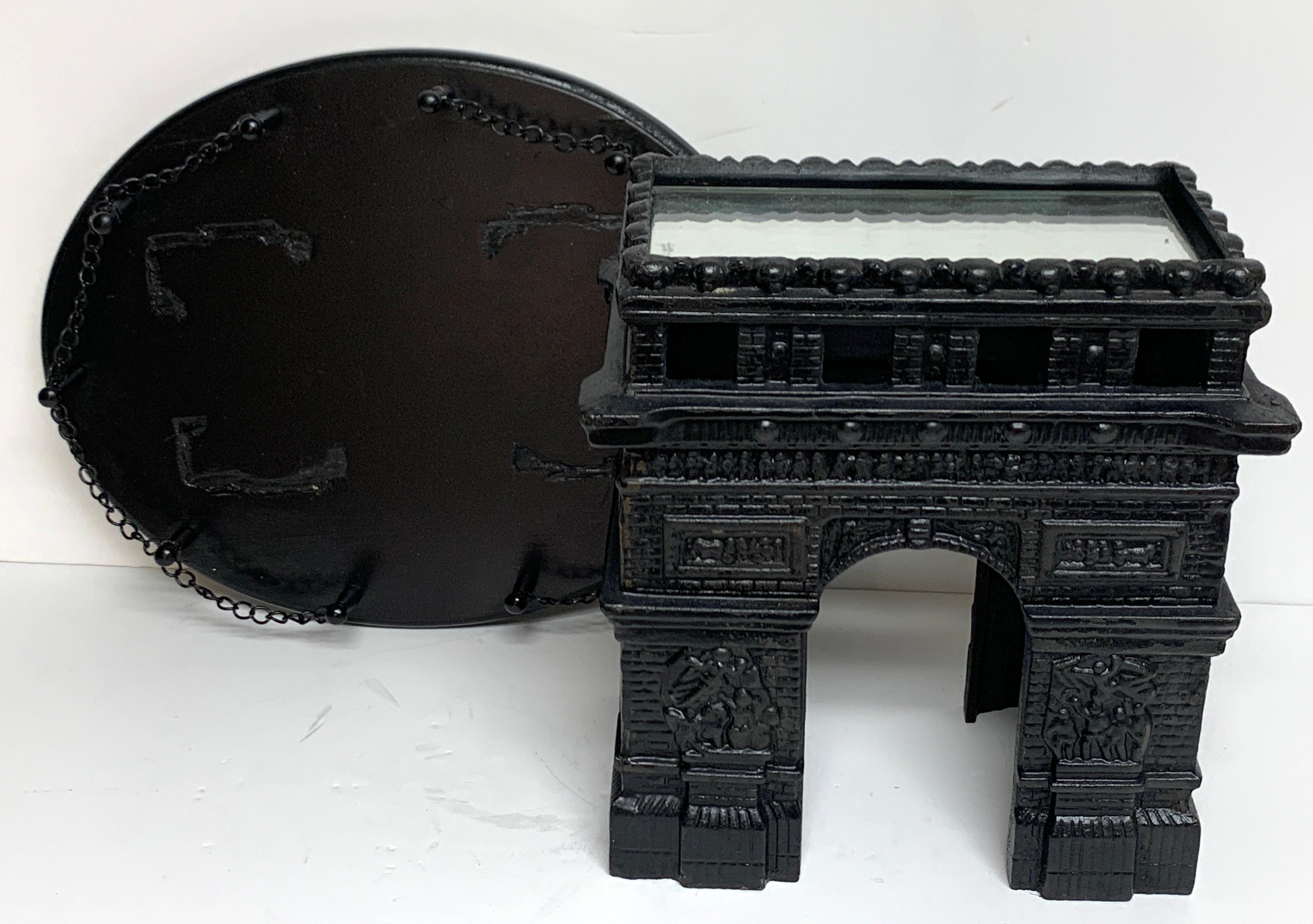 19th Century French Grand Tour Iron Model of the Arc de Triomphe For Sale 2