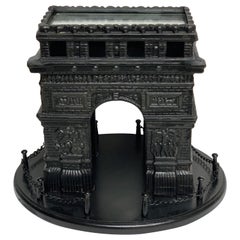 Used 19th Century French Grand Tour Iron Model of the Arc de Triomphe