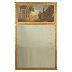 19th Century French Grand Tour Trumeau Mirror