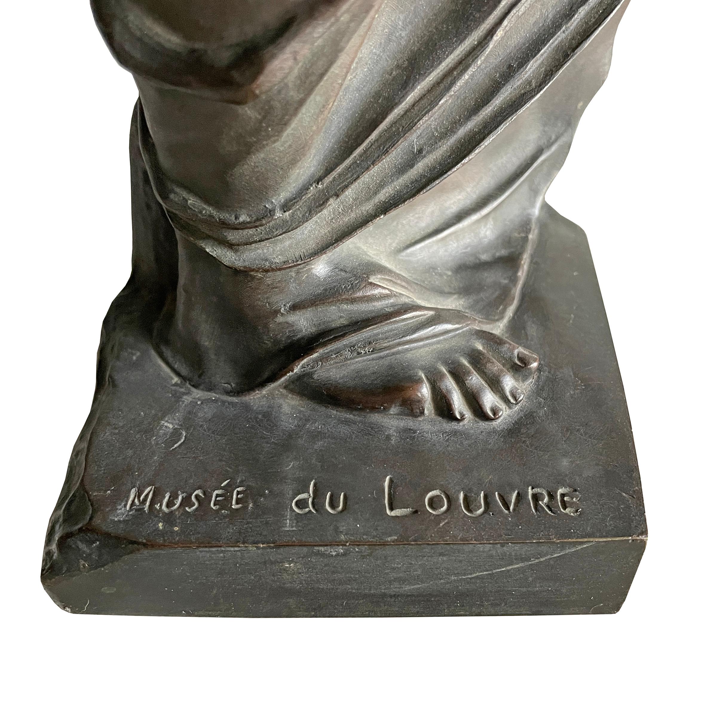 19th Century French Grand Tour Venus de Milo Bronze For Sale 11
