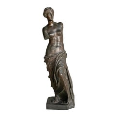 Bronze Grand Tour de Vénus de Milo du 19ème siècle français