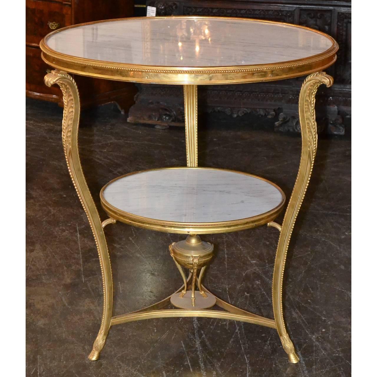 19th Century French Gueridon Table In Good Condition In Dallas, TX