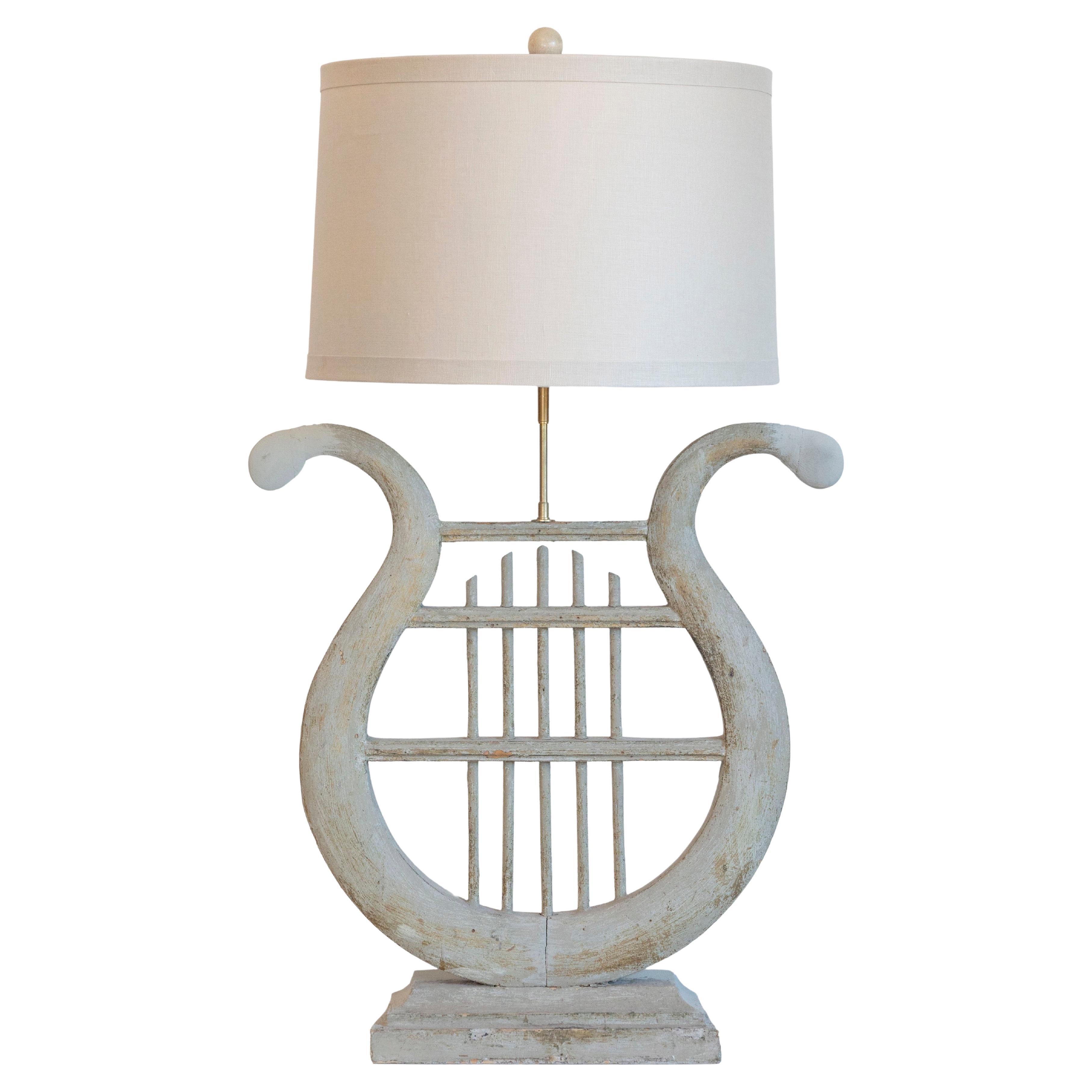 Gustavianisch Tischlampen