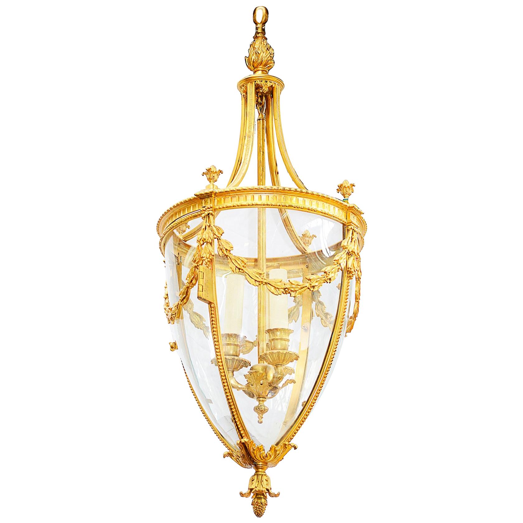19th Century French Hall Lantern