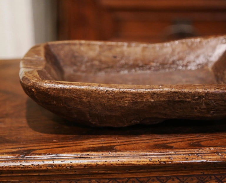19th Century French Hand Carved Oak Decorative Fruit Bowl For Sale at ...
