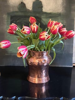 19th Century French Hand Crafted Copper Vase