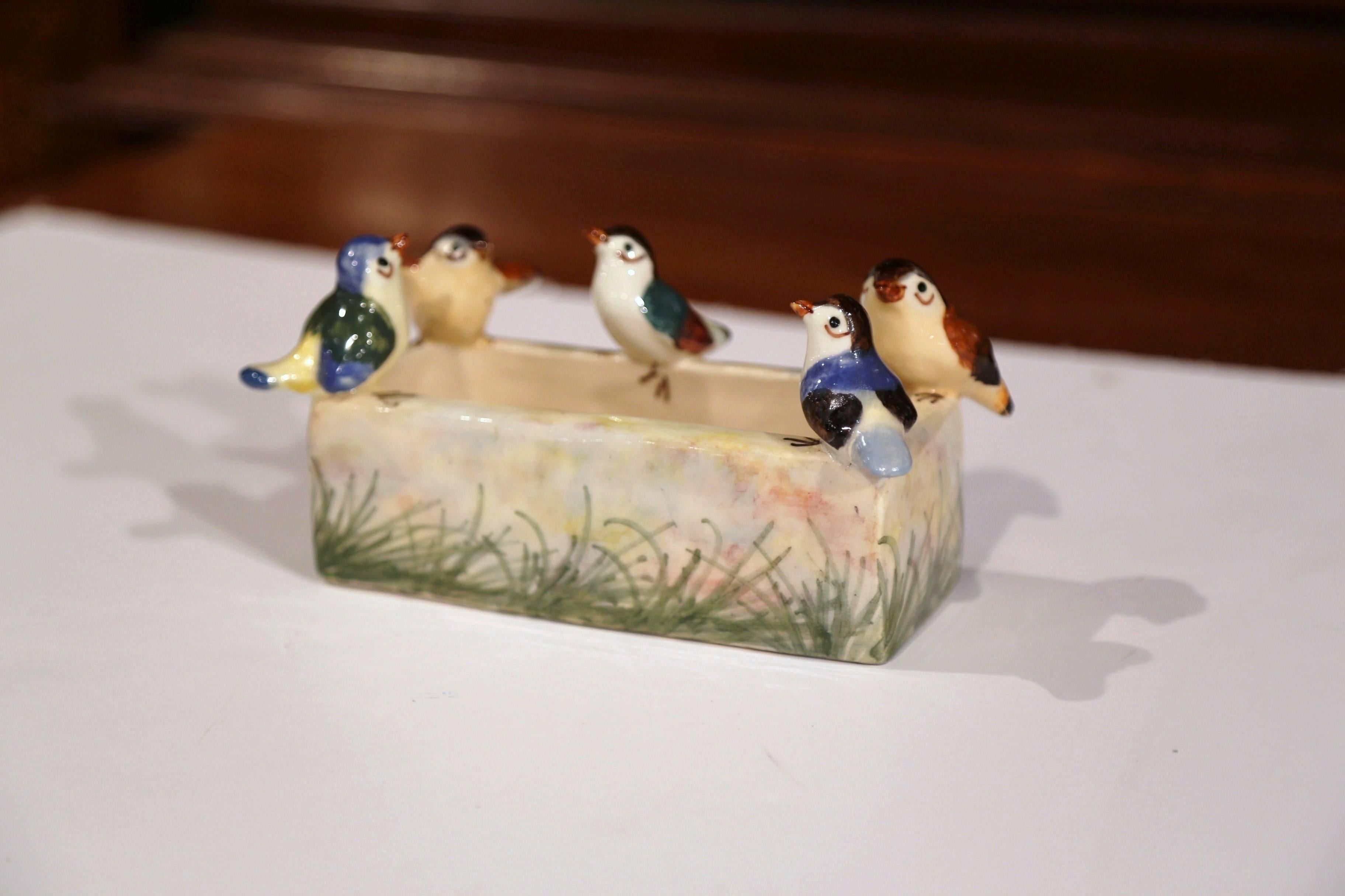 jardinière oiseaux vallauris