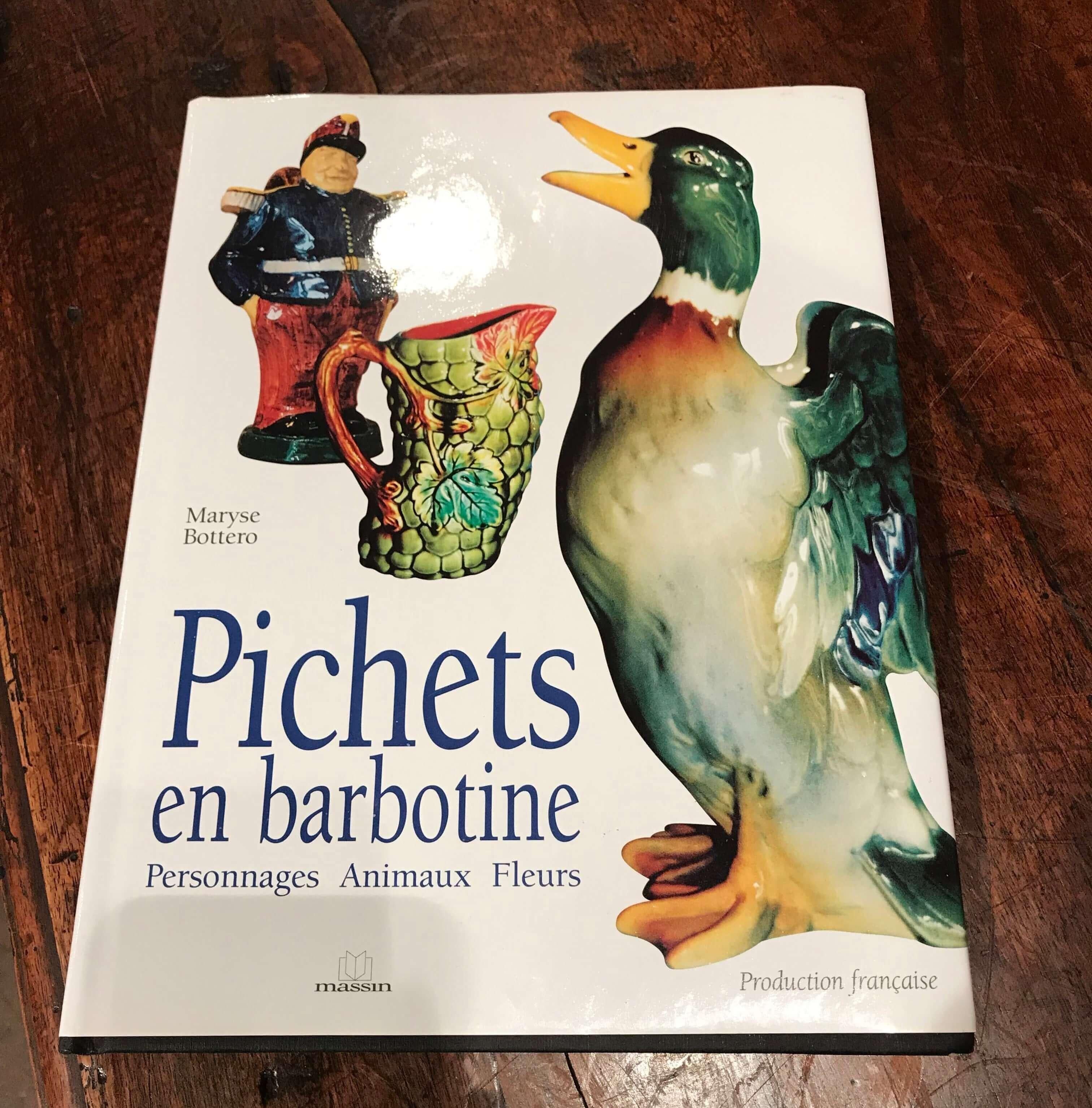 19. Jahrhundert Französisch Hand gemalt Keramik Barbotine Schwein Krug Onnaing Stil im Angebot 5