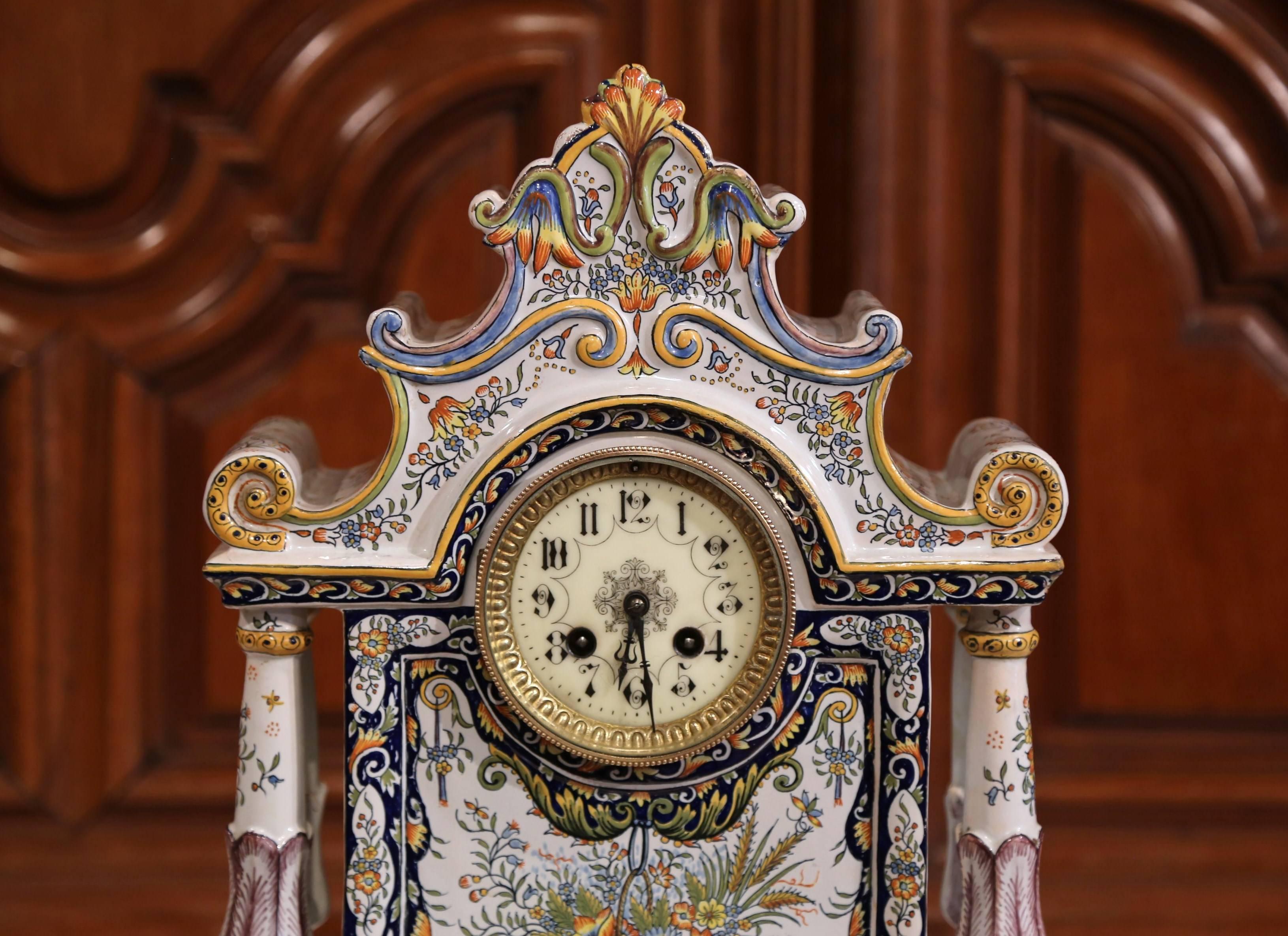 ceramic mantel clocks
