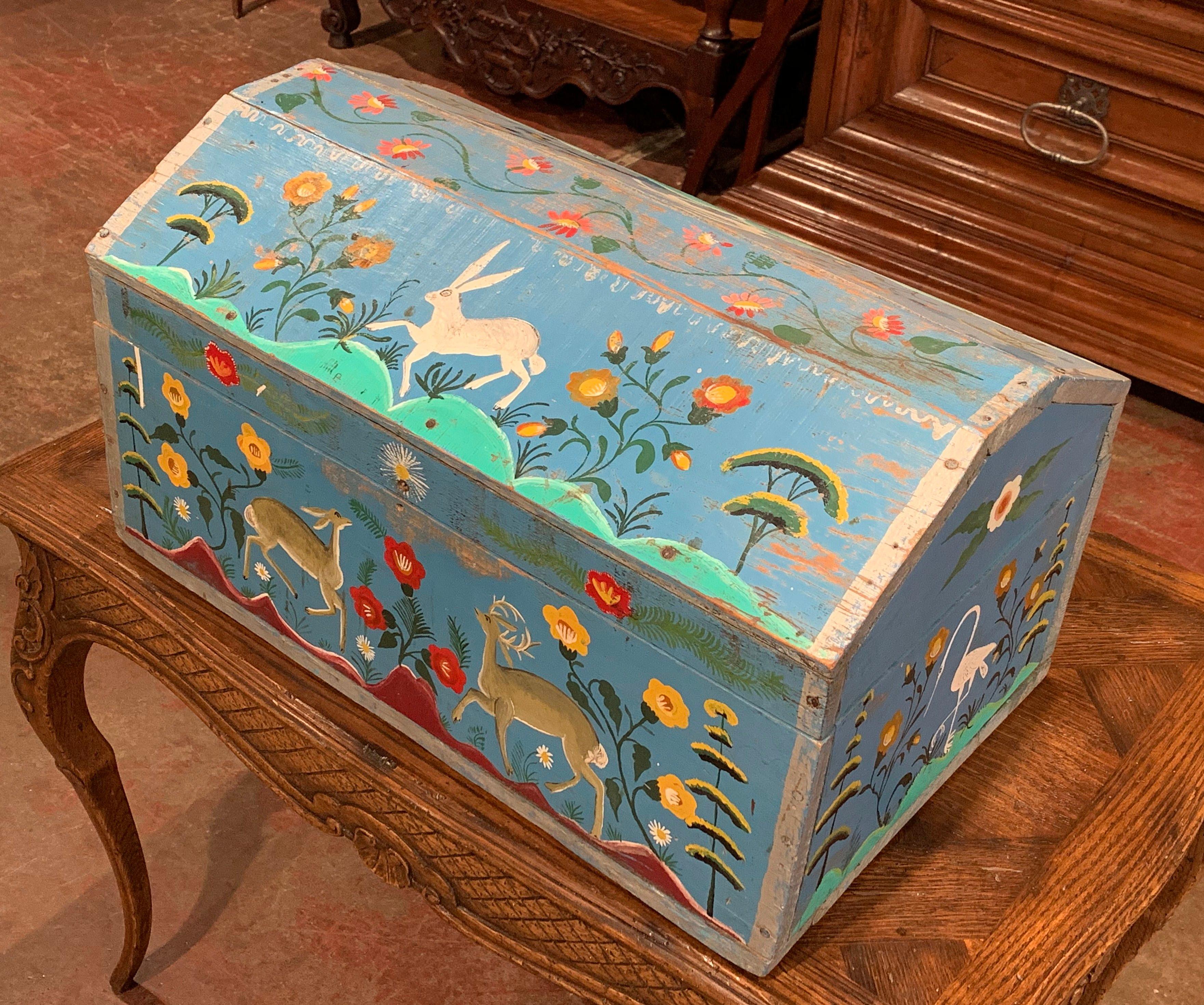 hand painted trunks